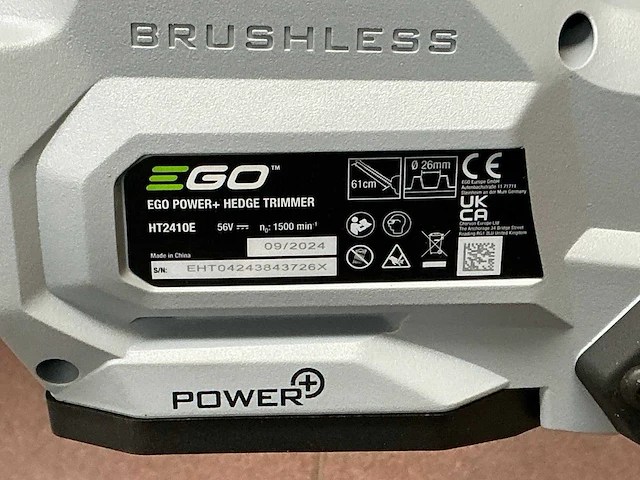 2024 ego ht2410e accu heggenschaar - afbeelding 4 van  4