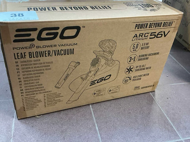 2024 ego lv5004e accu ruggedragen bladblazer/-zuiger - afbeelding 3 van  3