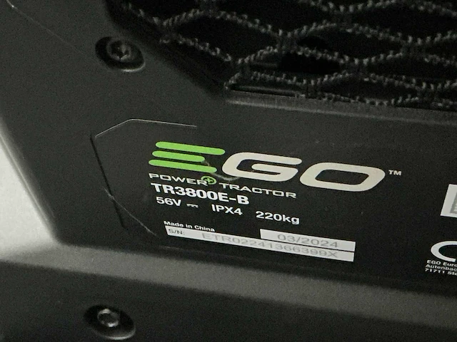 2024 ego tr3800e-b accu zitmaaier - afbeelding 3 van  8