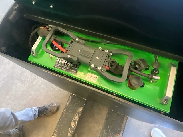 2024 ep equipment rpl201h elektrische pallettruck - afbeelding 5 van  9