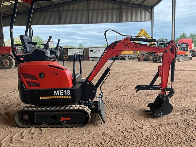 2024 ff industrial me18 minigraafmachine - afbeelding 8 van  13