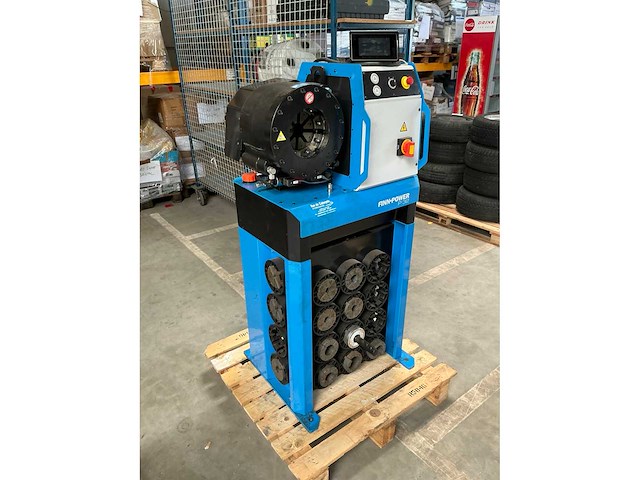 2024 finn-power p42scc20 hydraulische slangenpers - afbeelding 4 van  10