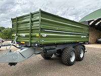 2024 fliegl tdk160fox tk2 drieweg-kieptrailer - afbeelding 2 van  3
