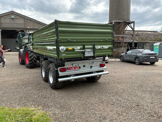 2024 fliegl tdk160fox tk2 drieweg-kieptrailer - afbeelding 3 van  3