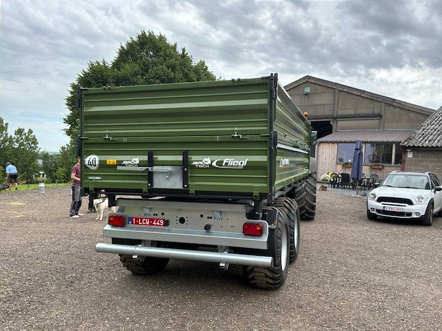 2024 fliegl tdk160fox tk2 drieweg-kieptrailer - afbeelding 3 van  21