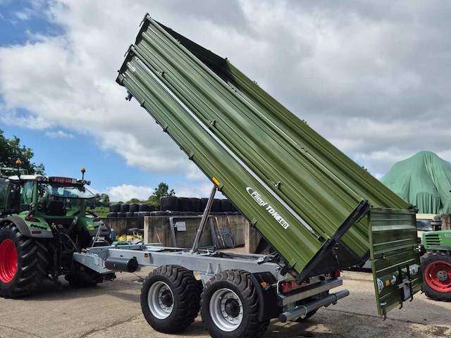 2024 fliegl tdk160fox tk2 drieweg-kieptrailer - afbeelding 15 van  21