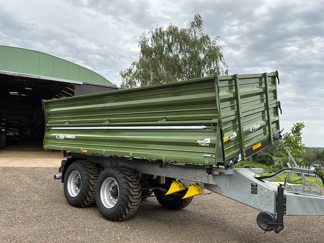 2024 fliegl tdk160fox tk2 drieweg-kieptrailer - afbeelding 16 van  21