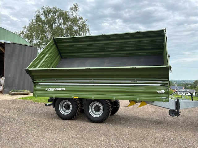 2024 fliegl tdk160fox tk2 drieweg-kieptrailer - afbeelding 17 van  21