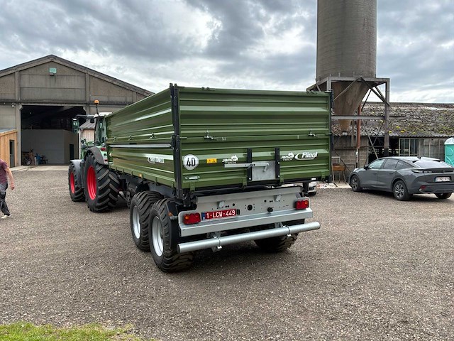 2024 fliegl tdk160fox tk2 drieweg-kieptrailer - afbeelding 21 van  21