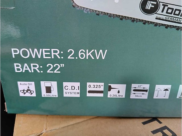 2024 ftools ctcs58 kettingzaag - afbeelding 10 van  15