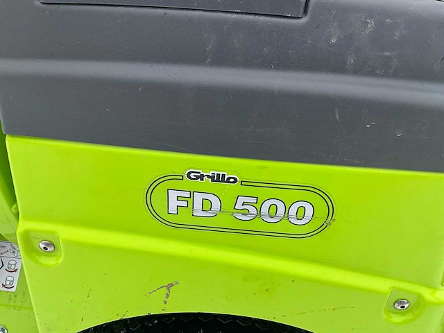 2024 grillo fd500 riding-on maaier - afbeelding 8 van  23