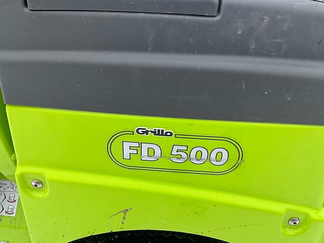 2024 grillo fd500 riding-on maaier - afbeelding 9 van  23