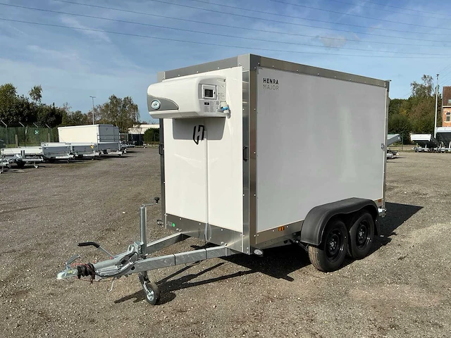 2024 henra cooler 3015/2 c 2,7t koelwagen 290x130 garantie aanhangwagen - afbeelding 1 van  19