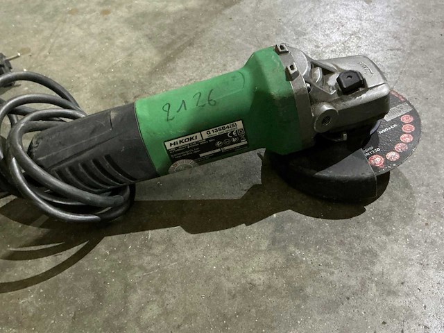 2024 hikoki g13sb4 haakse slijpmachine - afbeelding 2 van  3