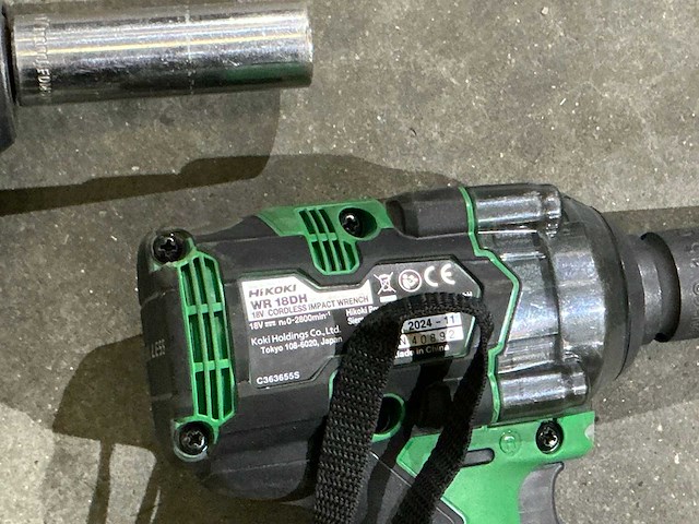 2024 hikoki wr18dh slagmoersleutel - afbeelding 4 van  4
