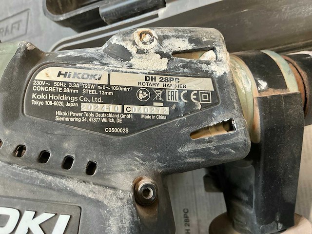2024 hitachi dh28pc boormachine - afbeelding 5 van  5
