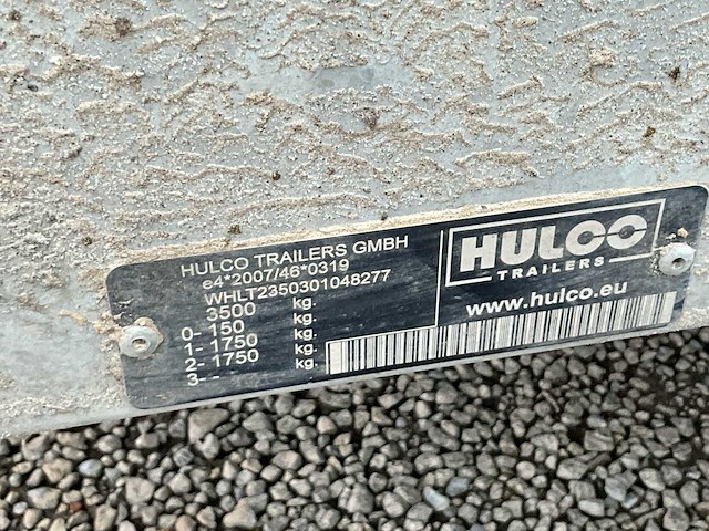 2024 hulco terrax2 - aanhangwagen - afbeelding 13 van  13