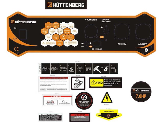 2024 huttenberg h8500w stoomgenerator - afbeelding 5 van  7
