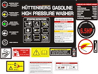 2024 huttenberg ml-1708 hogedrukreiniger - afbeelding 8 van  11