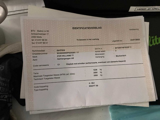 2024 ifor williams tt kipper aanhangwagen - afbeelding 15 van  24