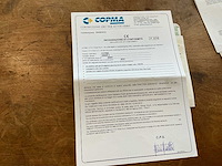 2024 iveco x-way 460 vrachtwagen met mec containerhaaksysteem en copma kraan - afbeelding 32 van  38