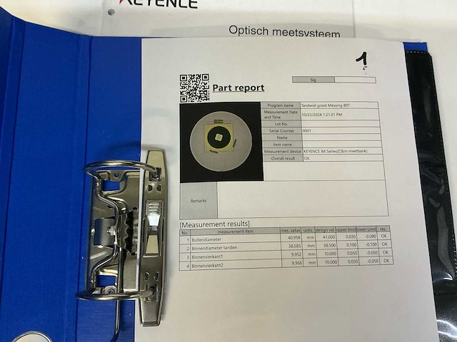 2024 keyence im-8010 optisch meetsysteem - afbeelding 9 van  11