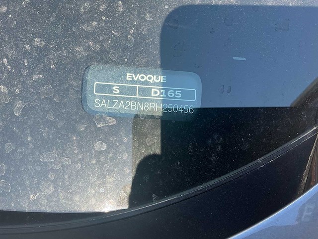 2024 land rover range rover evoque personenauto - afbeelding 2 van  34