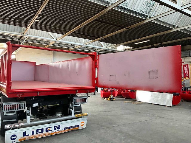 2024 lider ldr3t rood hydraulische kipper voor vrachtwagen - afbeelding 24 van  35
