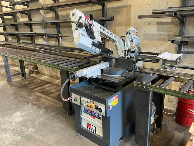 2024 macc special 411 ms metalen horizontale bandzaagmachine - afbeelding 6 van  13