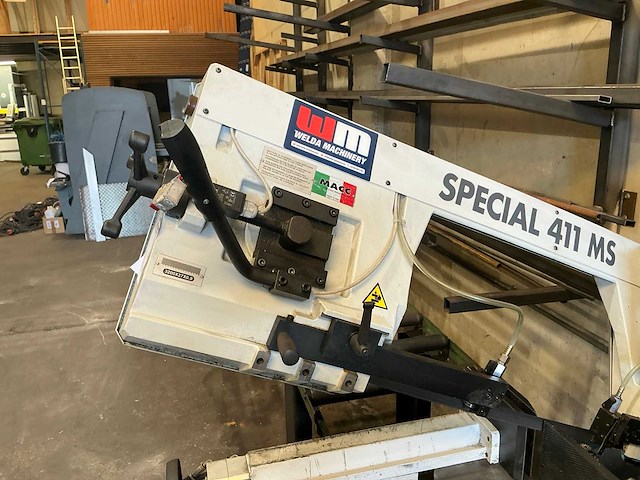 2024 macc special 411 ms metalen horizontale bandzaagmachine - afbeelding 9 van  13