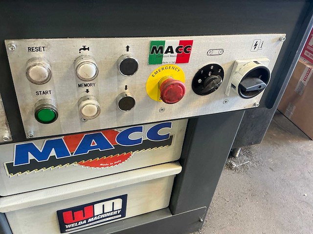 2024 macc special 411 ms metalen horizontale bandzaagmachine - afbeelding 12 van  13