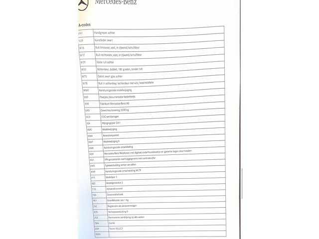 2024 mercedes-benz vito tourer personenauto - afbeelding 26 van  27