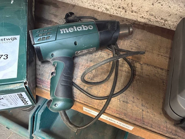 2024 metabo ge950 rechte slijper, heteluchtpistool - afbeelding 4 van  5