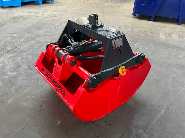 2024 mikron hidrolik mhk-e100 clamshell bucket graafbak 100cm - afbeelding 4 van  7
