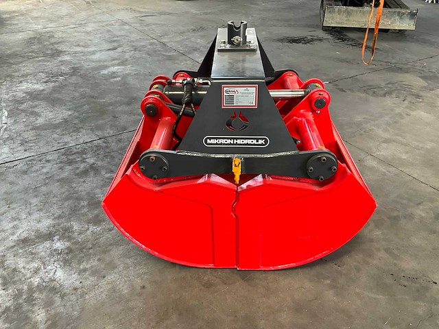 2024 mikron hidrolik mhk-e120 clamshell bucket graafbak 120 cm - afbeelding 1 van  7