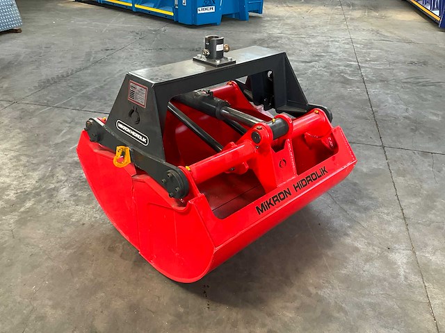 2024 mikron hidrolik mhk-e120 clamshell bucket graafbak 120 cm - afbeelding 3 van  7