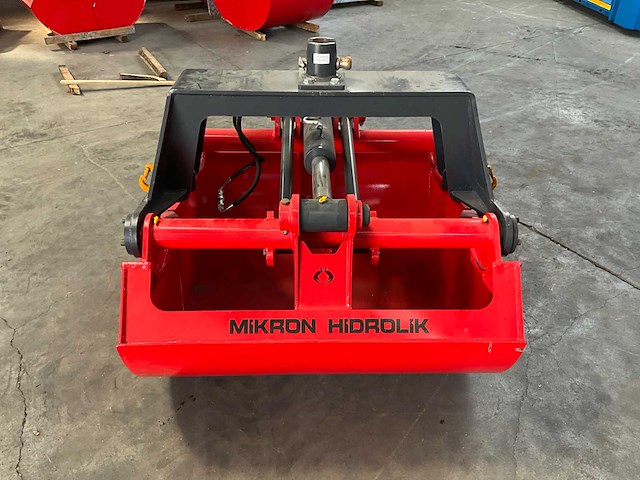 2024 mikron hidrolik mhk-e120 clamshell bucket graafbak 120 cm - afbeelding 3 van  9
