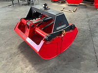 2024 mikron hidrolik mhk-e120 clamshell bucket graafbak 120 cm - afbeelding 4 van  9
