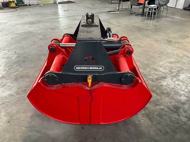 2024 mikron hidrolik mhk-e120 clamshell bucket graafbak 120 cm - afbeelding 5 van  9