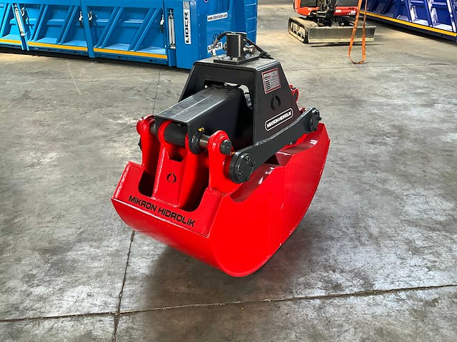 2024 mikron hidrolik mhk-e60 clamshell bucket graafbak 60 cm - afbeelding 1 van  6