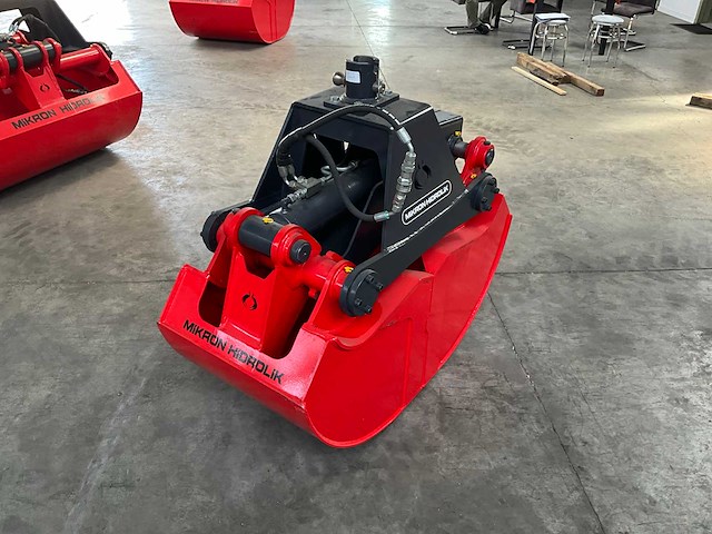 2024 mikron hidrolik mhk-e60 clamshell bucket graafbak 60 cm - afbeelding 3 van  6