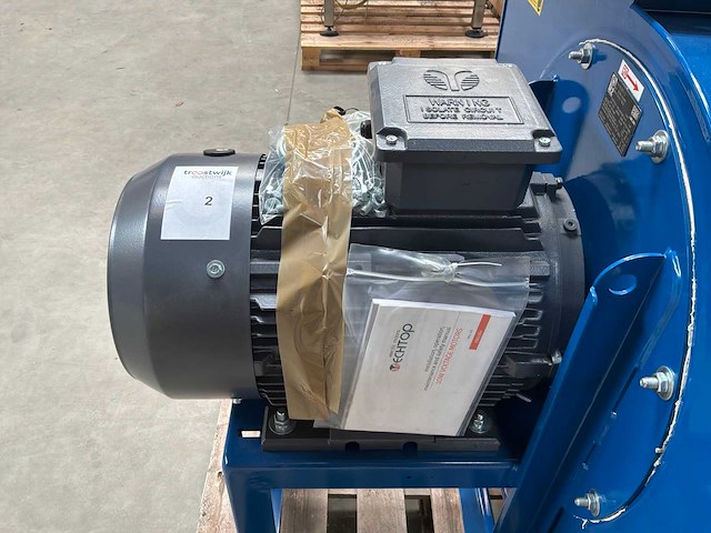 2024 mz aspiratori rl500/2 industriële centrifugaalventilator - afbeelding 7 van  9