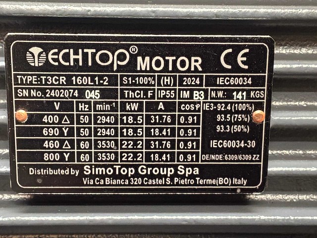 2024 mz aspiratori rl500/2 industriële centrifugaalventilator - afbeelding 9 van  9