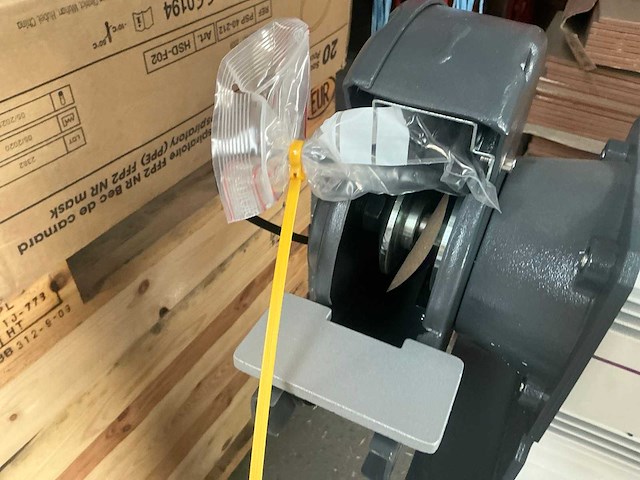 2024 optimum optigrind gu20 dubbelsteen slijpmolen op voet - afbeelding 2 van  7