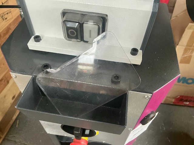 2024 optimum optigrind gu20 dubbelsteen slijpmolen op voet - afbeelding 5 van  7