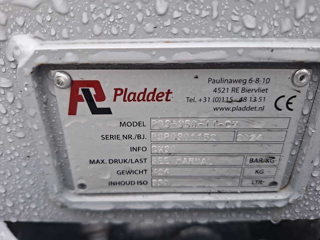 2024 pladdet psr0301152 sorteergrijper voor draaikantelstuk of rotor - afbeelding 4 van  6