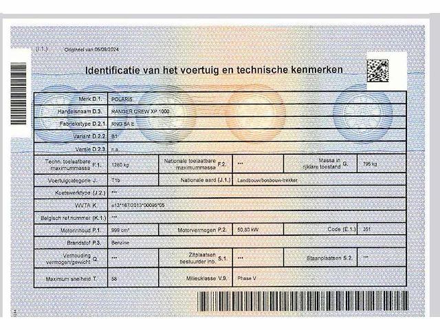 2024 polaris ranger crew xp 1000 (weinig uren) - afbeelding 24 van  24