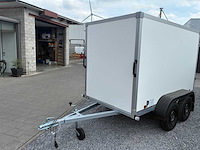 2024 powertrailer gesloten aanhangwagen 750kg - afbeelding 1 van  7