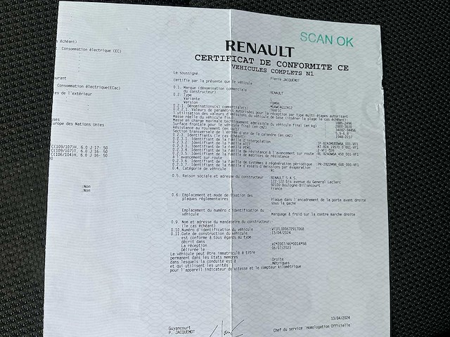2024 renault trafic personenauto - afbeelding 21 van  30