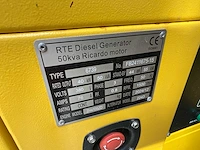 2024 rte 6739 - diesel generator 50 kva - afbeelding 2 van  21